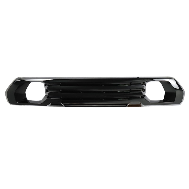 ANTUKO Front Bumper Filler Lower Grille Plate Gloss Black Replacement