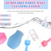 2 Stück Erwachsene und Baby Nasensauger,Nasenpumpe Blau und Pink Manuell