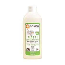 Solara (ON) Dish Wash, 16.9 fl oz (500 ml), Eco Organic, Dish Soap, Plant-Derived, Made in Italy