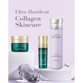 ISA KNOX AGE FOCUS VITAL COLLAGEN Emulsion for Women with Vitamin B12, E & C (160 ml/5.41 fl oz), PRIME Wrinkle Serum (7 ml/0.23 fl oz) & PRIME Eye For All Cream (10 ml/0.33 fl oz) by LG BEAUTY - Mothers Day Gift by LG BEAUTY