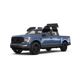 Autotek DIY Car Window Tinting Kit - Customize Shade: 5%, 10%, 20%, 35%, 50%, 70%, for Pickup All Models Sides & Back Windows - Pre-Cut colorants for UV Blocking and Blast Protection