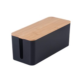 AIXXCUVQ Desk Tough Organizer for Desk Storage for Tough Say to Clutters Desk Desk Storage for Cables Organizer for Desk, Black, S