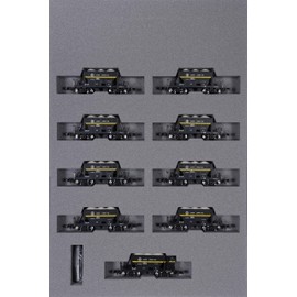 KATO 10-2007 N Gauge Hoki 5200 Limestone Transport Train, Set of 9 Cars, Special Product, Railway Model, Freight Car
