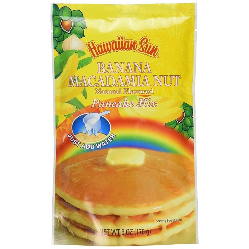 Hawaiian Sun 5 Flavor Pack Assorted Pancake Mix