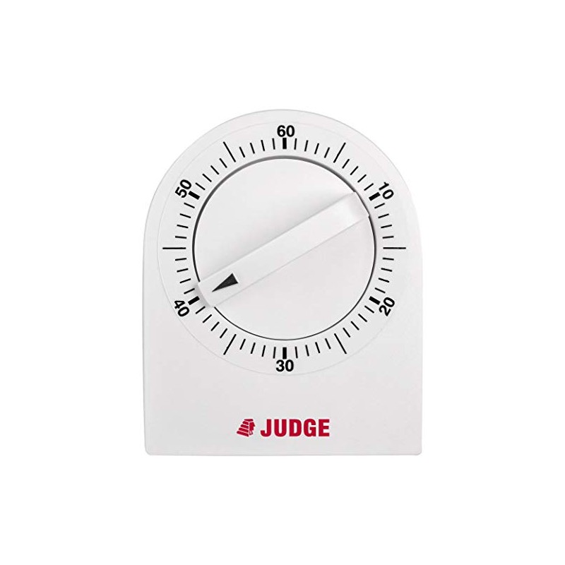Judge 60 Minute Kitchen Timer, Wind up Cooking Timer