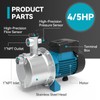 4/5 HP Smart Control Booster Jet Pump, 1000 GPH 115V