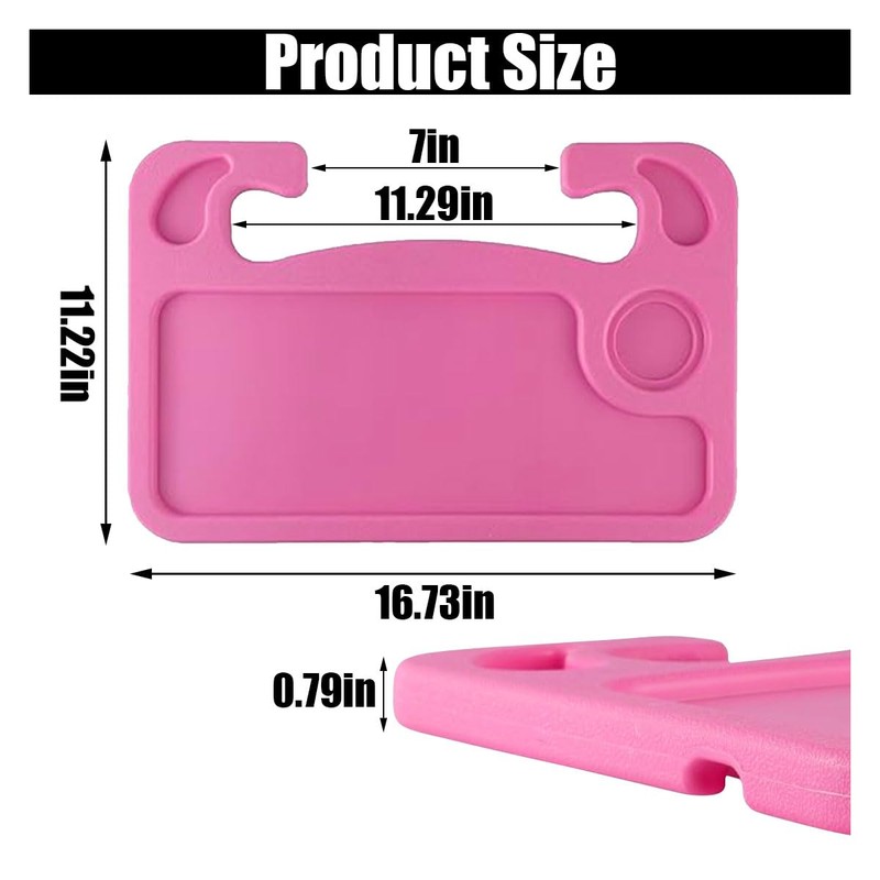 GLSOWEE Car Steering Wheel Tray, Computer Office Car Table Tray,