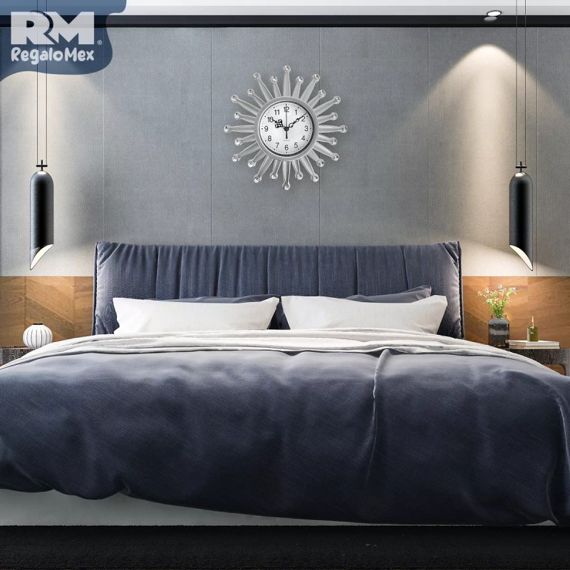 Rm Regalomex Reloj Análogo De Pared Plástico Clásico Con Cuarzo