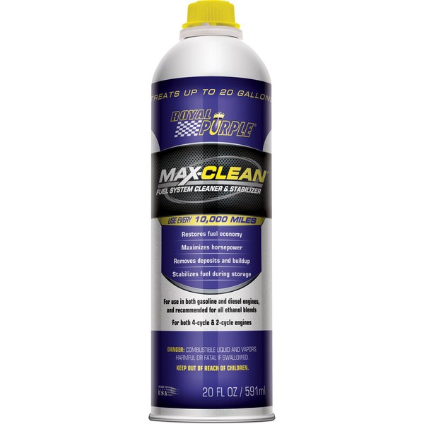 Royal Purple Max-Clean Fuel System Cleaner and Stabilizer 11722 20 Ounce