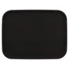 G.E.T. NS-1216-BK BPA-Free Non-Slip Plastic Rectangular Serving Tray, 12" x