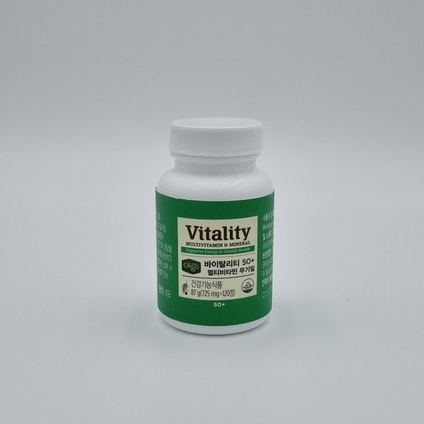 Melaleuca Vitality 50+ Multivitamin Mineral 120 Tablets / 멜라루카 바이탈리티 50+ 멀티비타민 무기질 120정