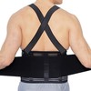 Neotech Care Adjustable Back Brace Lumbar Support Belt with Suspenders,