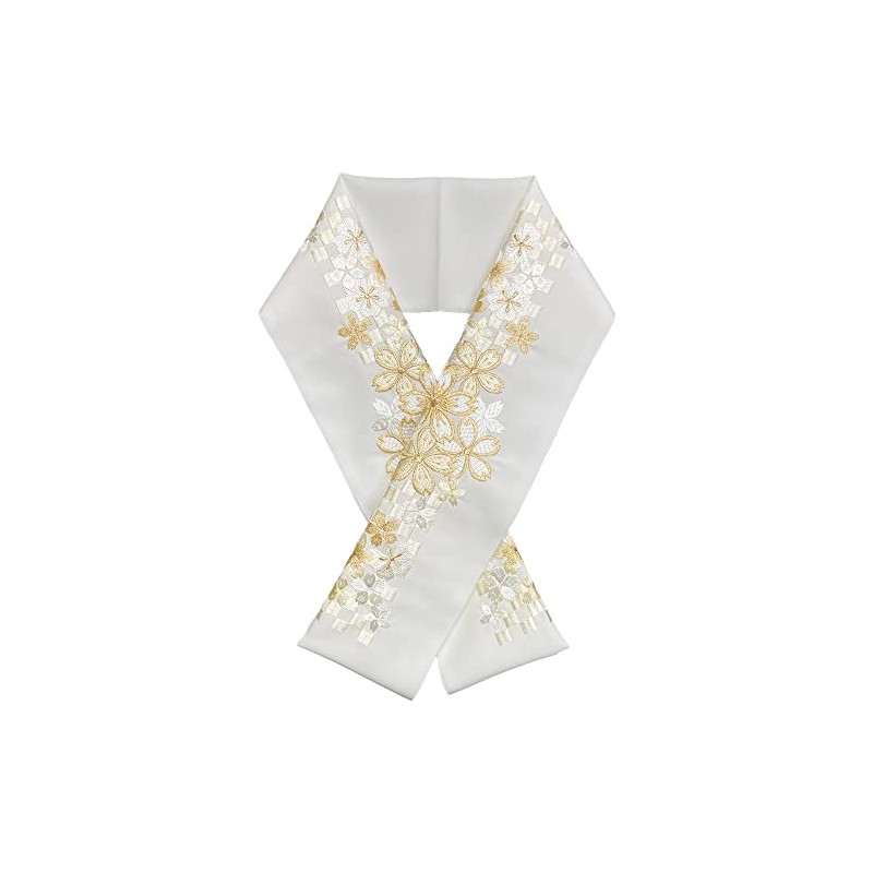 [Kyoto Kimono Yuzen] Half Collar, Half Collar, Kimono, Kimono, Coming-of-Age