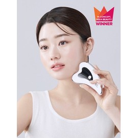 Heart-shaped meridian gua sha lifting facial massager / 하트형 경락 괄사 리프팅 얼굴 마사지기