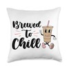 Brewed to Chill Cold Brew Coffee Quote Iced Coffee Latte