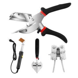 PU Round Belt Welding Machine, 150W PU Belt Welder+Scissor+Soldering Iron, Clamp Polyurethane Belt Welder, Round Belt Welder for Triangular Belts, Pentagonal Belts, Pu Round Belts