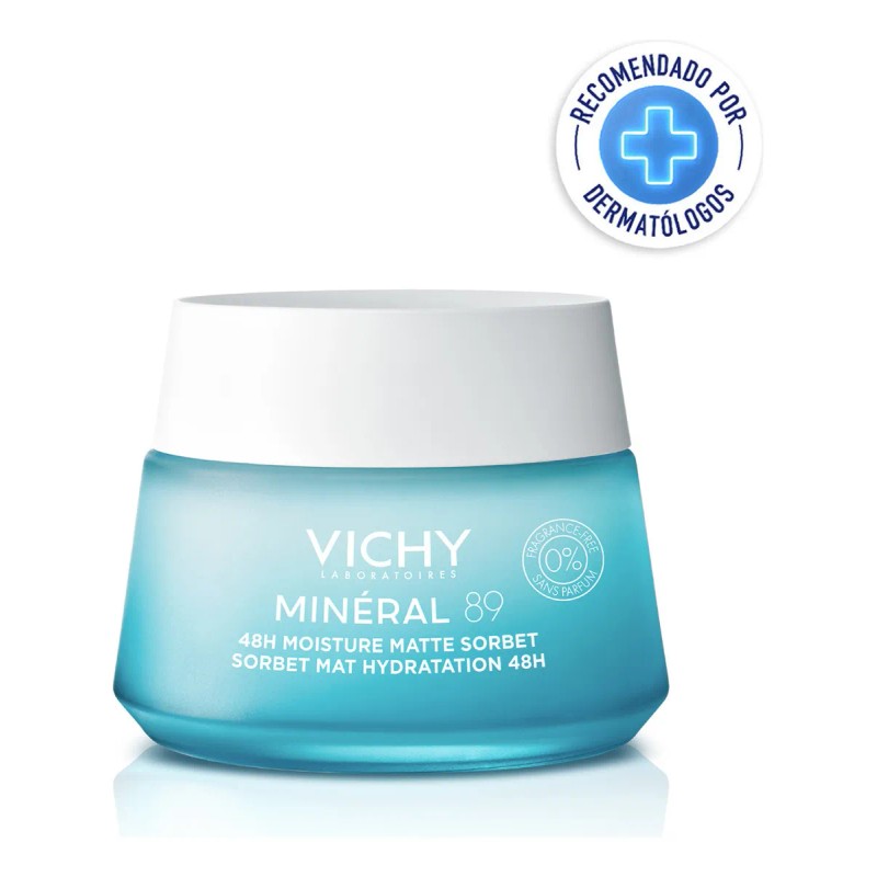Vichy Minéral M89 Aqua-gel Hidratante y Matificante Ideal para Pieles