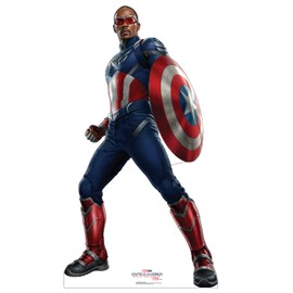 Cardboard People Captain America Life Size Cardboard Cutout Standup - Captain America: Brave New World (2025 Film)