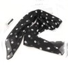 Spring versatile retro fashion print polka dot small square scarf