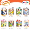 Aladine 3085127 Stempelset Minos Baustelle, inkl. 10 Stempel und 1