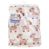 Soft Fleece Baby Blankets for Pram, Cot, Crib, Moses Basket | Cream Giraffe Baby Blanket