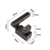 Miter Track Stopper Metal Fast Handle Woodworking Limiter Miter T