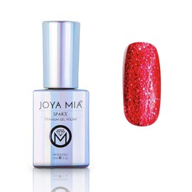 JOYA MIA Glitter gel nail polish Platinum gel nail polish SparX Beautiful Titanium Sparkle Gel Polish (SPX-29)