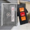 2Pcs Key Switch Box Stainless Steel Universal with Keys Accessory