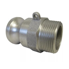 Unbranded 1 Inch 304 Stainless Steel Fitting Type F Male Camlock x Male NPT Thread F100