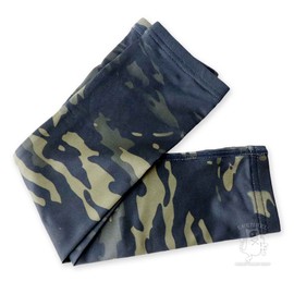 SHENKEL Cool Stretch Arm Cover, Arm Sleep, Camouflage, L (Multicam Black) Sunburn, UV Protection, Cooling Sensation, Outdoor Sports, Motorcycle, Cycling, Golf, Climbing, Fishing, Airsoft Game,