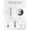 Shusukue Moon Phase Necklace 925 Sterling Silver Moon Phase Pendant