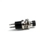 Switian SPST Momentary Mini Push Button Switch AC 220V/2A/Black Pack
