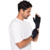 Coolibar UPF 50+ Unisex MaxShield Multi-Sport Fingerless Gloves - Sun