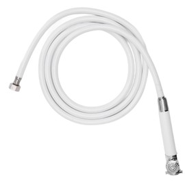 Recessed Shower Head Portable Mini Boat Shower Head Hand Pressed 316 Stainless Steel PVC Sprayer for RV Yacht Motorhomes (2.5M/ 8.2ft Water Pipe)