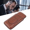 3 Finger Cigar Case Artificial Leather Soft Anti Fade Breathable