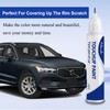 Denim Blue Metallic(723) Touch Up Paint for Volvo-Exact Match–Chips and