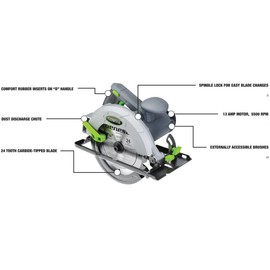 Genesis GCS130 13-Amp 7-1/4-In. Circular Saw