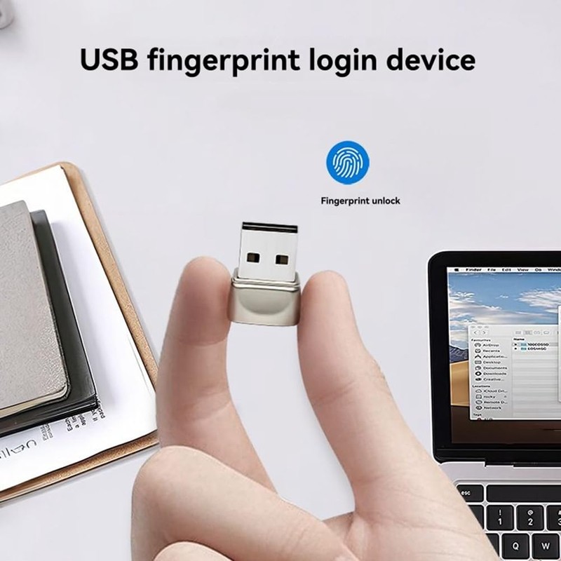 Snblzhef Hello Fingerprint Recognizer Plug and Play One-Click Secure Login