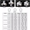 4pcs 1/2" 3/4" 1" 1.2" 1.5" PVC 3/4/5/6-Way Elbow Connector