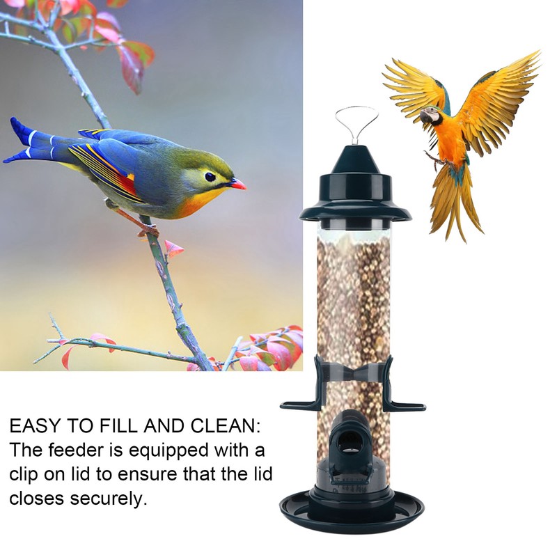 Innovative Hanging Bird Feeder Automatic Bird Feeding Tool for Outdoor