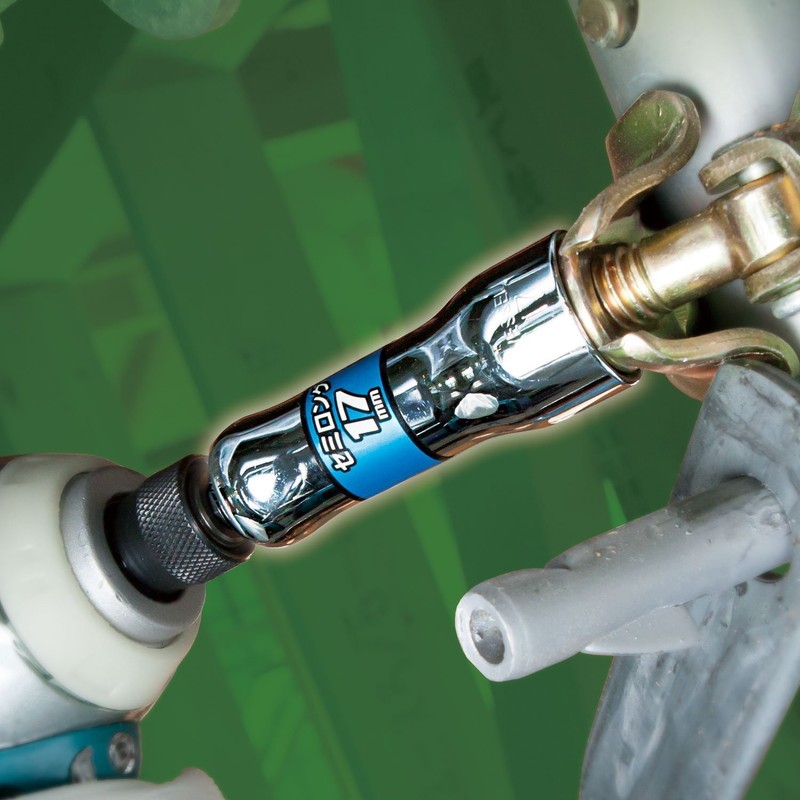 Vessel SL209PS Rigid Forged Semi-Long Sockets, Set of 9