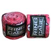 Ring to Cage Handwraps Mexican Style Stretchable- Patterned 180" (Pink