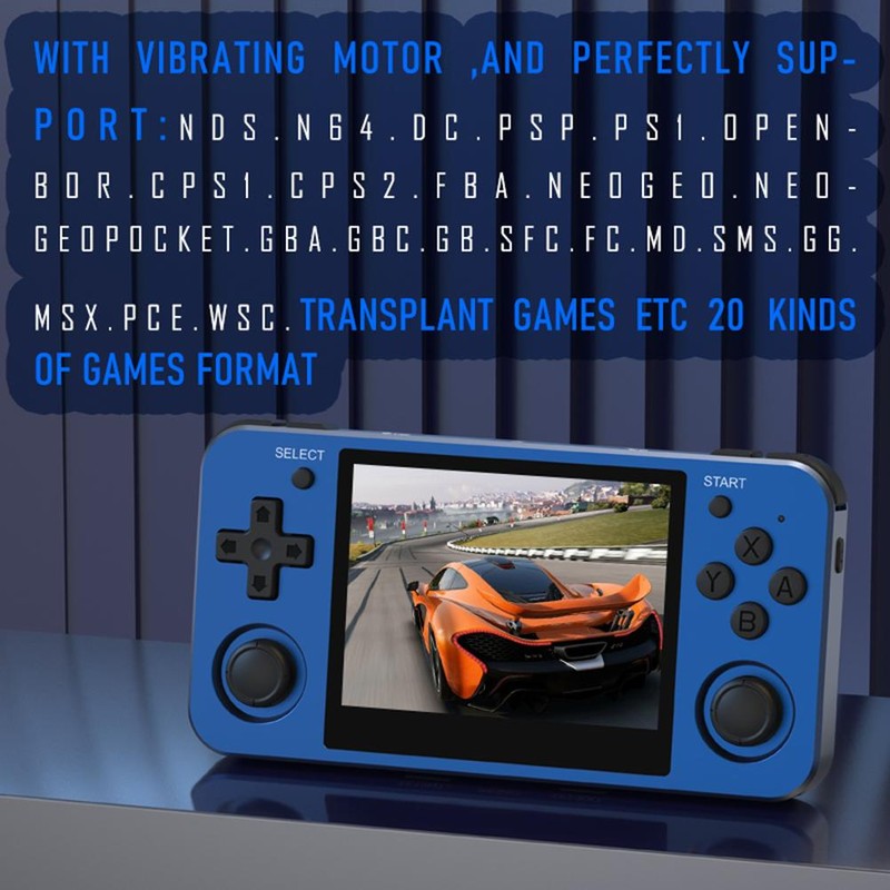 RG351MP 3.5 Inch IPS Retro Game Player Portable Pocket Handheld