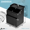 Adir Suggestion Box with Slot and Lock with 25 Comment