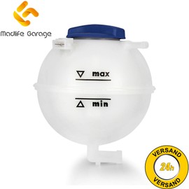 Madlife Garage 1H0121407A Expansion Tank Coolant Coolant Tank Cordoba Ibiza I II Toledo I Golf II III IV Passat Polo Vento