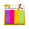 Post-It 4 Pads Page Markers Flags, 22.2 mm X 73