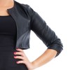 Toocool Faux Leather Jacket Women, Ladies Leather Jacket, Biker Jacket,