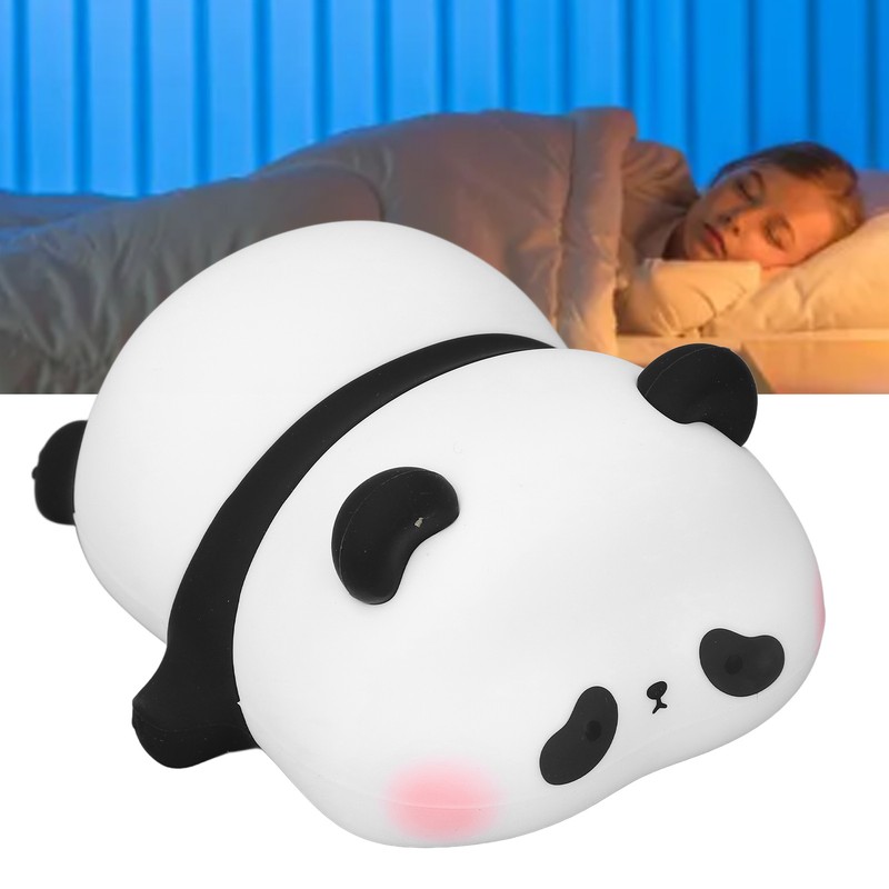 Night Light Silicone Panda LED 3 Gear Adjustable 1200mah Night