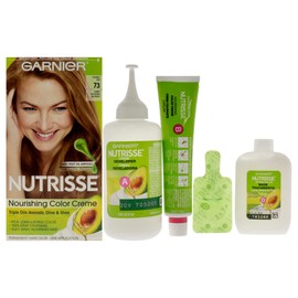 Garnier Nutrisse Nourishing Hair Color Creme, 73 Dark Golden Blonde (Honey Dip) (Packaging May Vary)