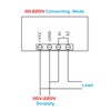 Digital Display Temperature Controller Heating Cooling Temp Control Switch Module